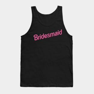 Bridesmaid Barbie logo Tank Top